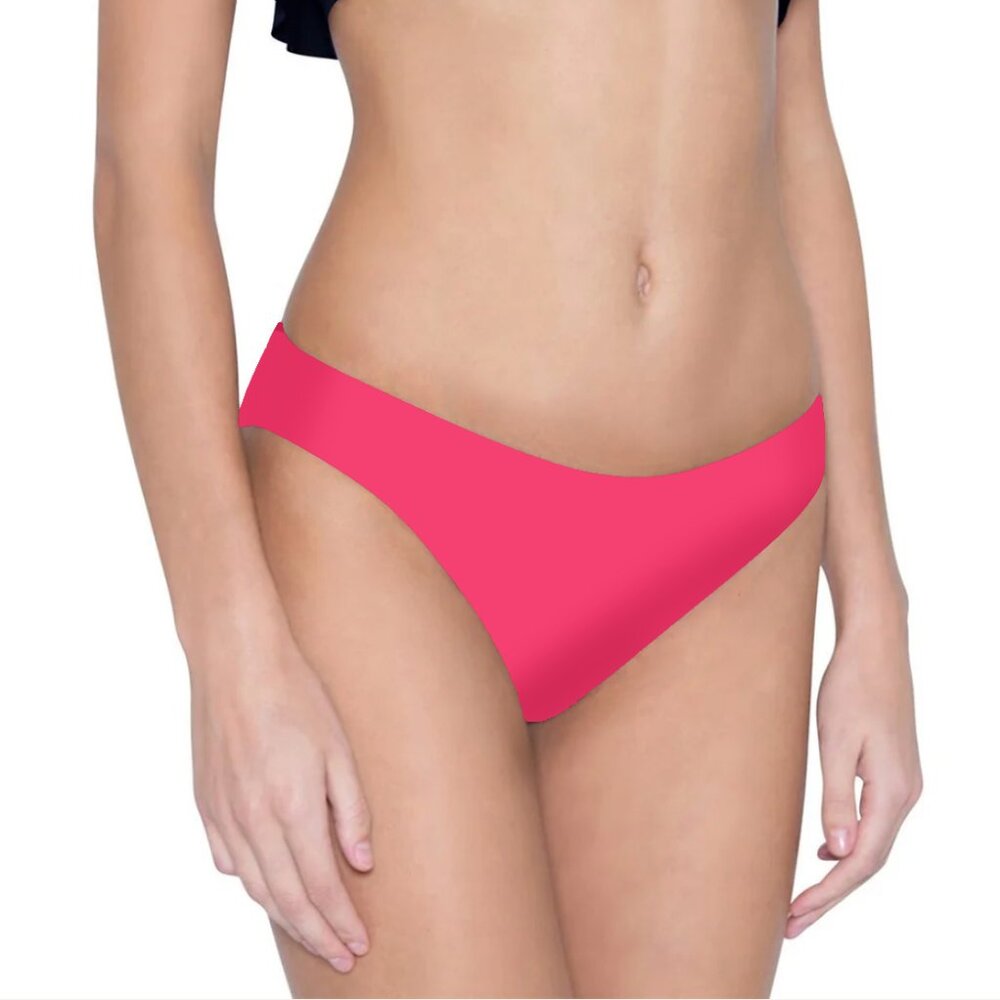 NWT Eberjey Annia Smooth Bikini Bottom Hibiscus Pattern L Women's